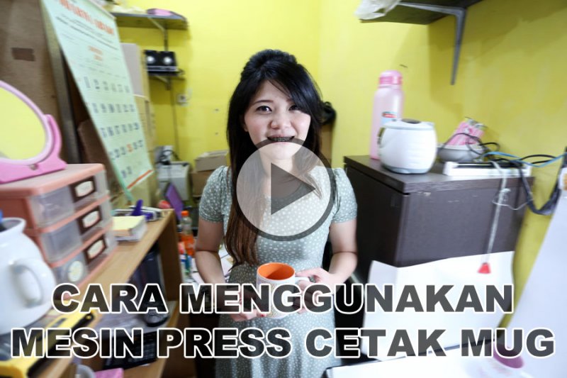 Cara Menggunakan Mesin Press Cetak Mug - PPM MUG