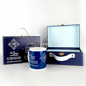 Paket Souvenir Hardbox Koper & Mug Printing