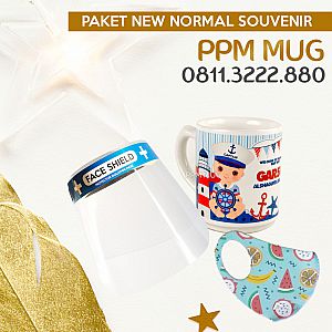 New Normal Souvenir (mug, masker, face shield)